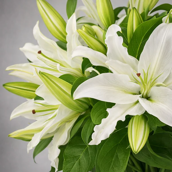 Букет из лилий